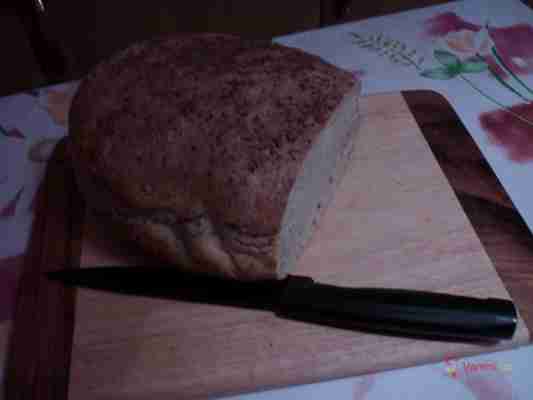 Domácí chléb pečený v troubě recept
